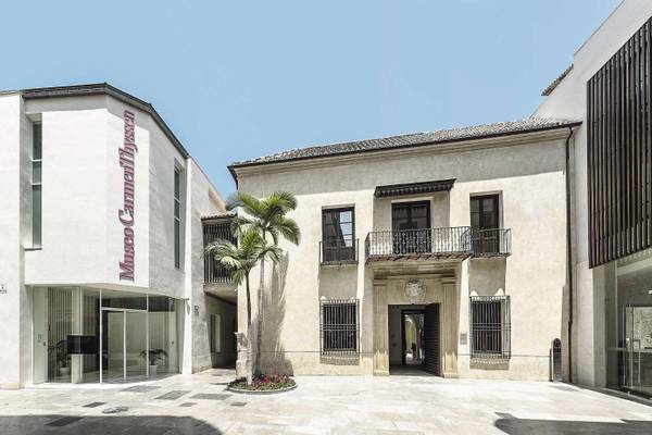 Museum Camen Thyssen in Malaga von außen