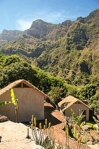 Aldeia Manga, Hotel und Blick auf das Paultal