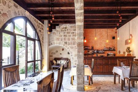Spirit Of The Knights Boutique Hotel, Restaurant/Gastronomie