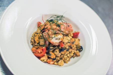 Hotel Airone, Restaurant/Gastronomie