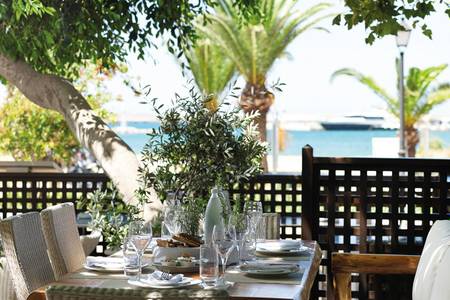 Kyma Suites Beach Hotel, Restaurant/Gastronomie