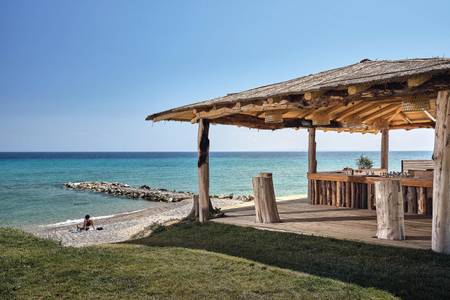 Cavo Orient Beach Hotel, Restaurant/Gastronomie