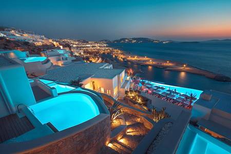 Cavo Tagoo Mykonos, Resort/Hotelanlage