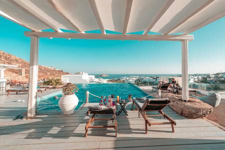 Mr & Mrs White Mykonos, Pool/Poolbereich