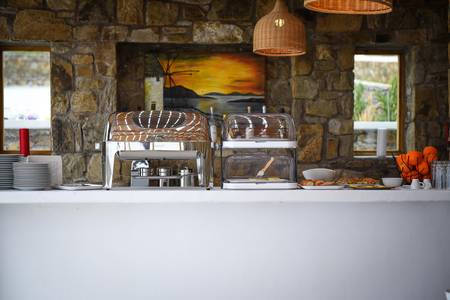 Myconian Crown Suites, Restaurant/Gastronomie
