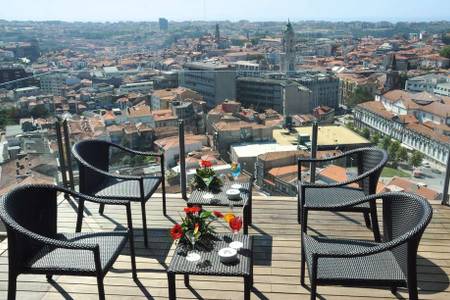 Hotel Dom Henrique Downtown, Dachterrasse