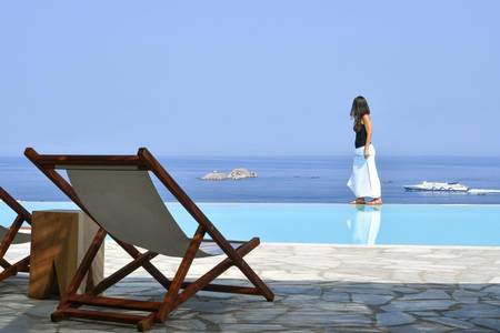 Mythis Paros, Pool/Poolbereich