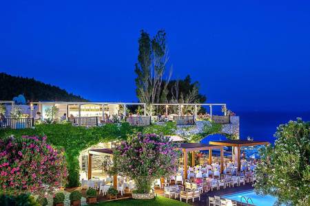 Skiathos Palace, Restaurant/Gastronomie