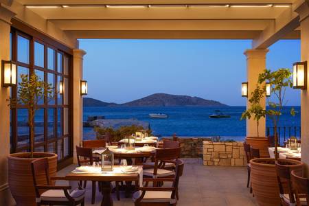 Elounda Peninsula Luxury Resort, Restaurant/Gastronomie