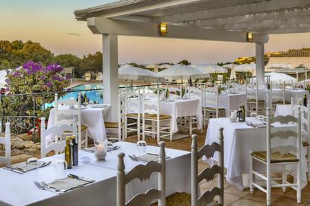 Grand Hotel in Porto Cervo, Restaurant/Gastronomie