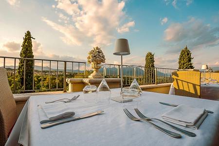 AHG Golf Hotel Porta del Sole, Restaurant/Gastronomie