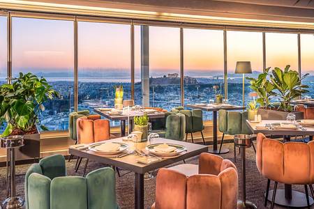 St. George Lycabettus Lifestyle Hotel, Restaurant/Gastronomie