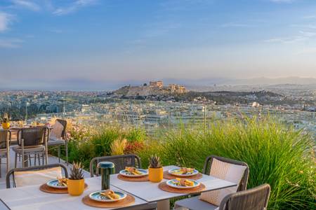 St. George Lycabettus Lifestyle Hotel, Restaurant/Gastronomie