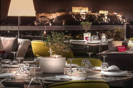 St. George Lycabettus Lifestyle Hotel, Restaurant/Gastronomie