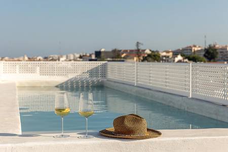 Palácio de Tavira, Pool/Poolbereich Palácio de Tavira, Pool/Poolbereich
