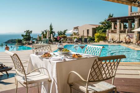 Sivota Diamond Spa Resort, Restaurant/Gastronomie