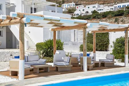 Mr & Mrs White Tinos, Pool/Poolbereich Mr & Mrs White Tinos, Pool/Poolbereich