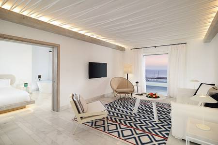 Mykonos Riviera Hotel & Spa, an SLH Hotel, Wohnbeispiel