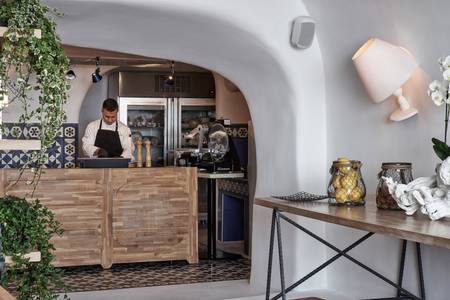 Katikies Kirini, Restaurant/Gastronomie Katikies Kirini, Restaurant/Gastronomie