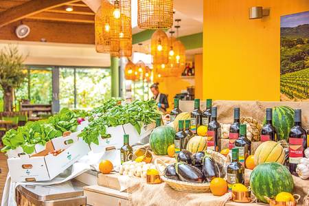 Riva degli Etruschi Resort, Restaurant/Gastronomie