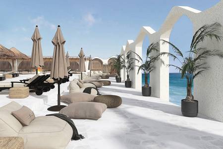 Pounda Resort Paros, a member of Radisson Individuals, Pool/Poolbereich