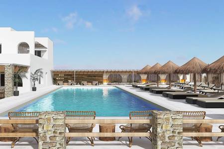 Pounda Resort Paros, a member of Radisson Individuals, Pool/Poolbereich