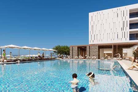 Tinos Beach Hotel, Pool/Poolbereich Tinos Beach Hotel, Pool/Poolbereich