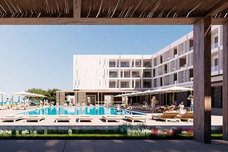 Tinos Beach Hotel, Pool/Poolbereich Tinos Beach Hotel, Pool/Poolbereich