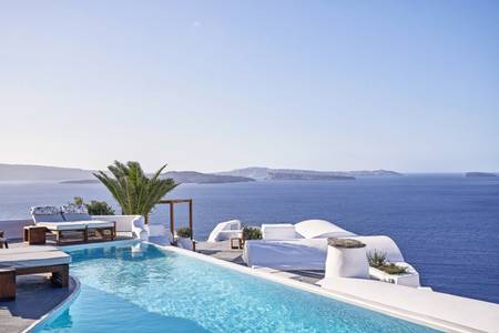 Katikies Santorini, Pool/Poolbereich Katikies Santorini, Pool/Poolbereich