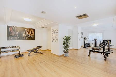 Hotel Caesar Palace, Fitnessraum des Hotels mit Trainingsgeräten