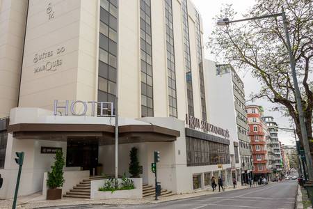 VIP Executive Suites do Marquês Hotel, Außenansicht des Hotelgebäudes in Lissabon