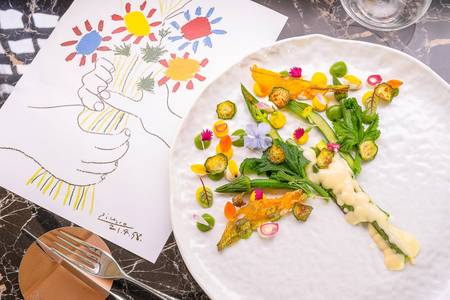 Botania Relais & Spa, Blick in den stilvoll gestalteten Speiseraum des Mirto Fine Dining.