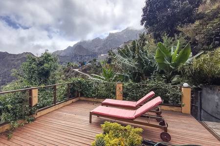 Casa Cavoquinho, Weite Aussicht über die raue und beeindruckende Landschaft der Kapverden.