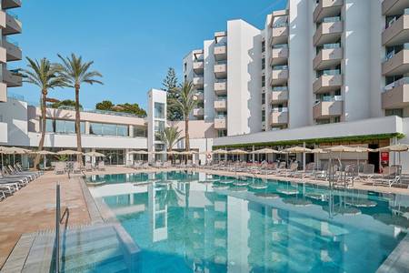 Hipotels Bahía Grande, Pool/Poolbereich Hipotels Bahía Grande, Großer Gemeinschaftspool mit Liegeflächen.