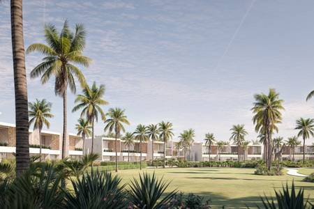 VOI Vila Do Farol Resort, Gesamtansicht des Hotelkomplexes inmitten einer gepflegten, grünen Landschaft.