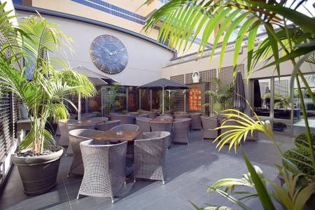 Hotel Solverde Spa & Wellness Center, Restaurantterrasse