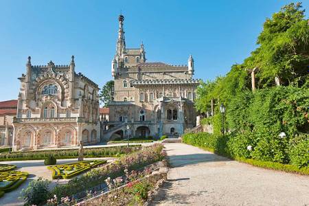 Palace Hotel do Buçaco, Gartenanlage und Hotel