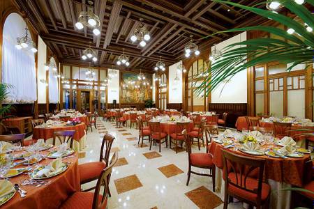 Grand Hotel Piazza Borsa, Restaurant/Gastronomie