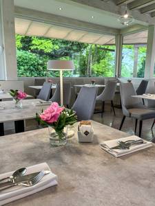 Borgo ca’ dei Sospiri, Restaurant mit klassischer Einrichtung und gedeckten Tischen