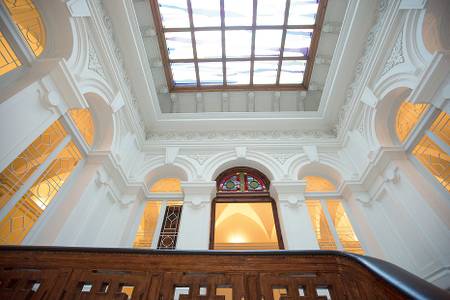 Hospes Palau de la Mar, Treppenaufgang