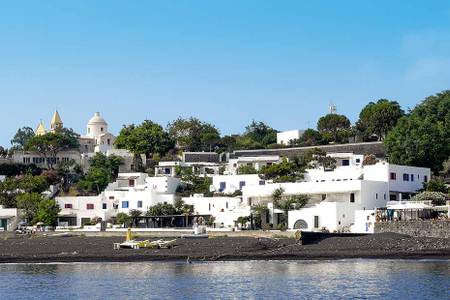 La Sirenetta Park Hotel, Hotelfassade