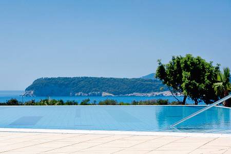 Valamar Lacroma Dubrovnik Hotel, Pool mit Meerblick