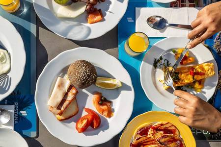 Pestana Alvor Praia Premium Beach & Golf Resort, Restaurant/Gastronomie