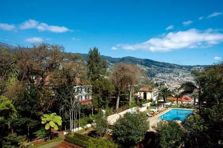 Quinta da Bela Vista, Panoramablick mit Pool