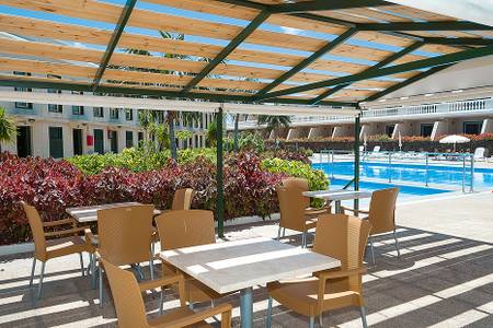 Appartements Charco del Conde, Poolterrasse Appartements Charco del Conde, Poolterrasse