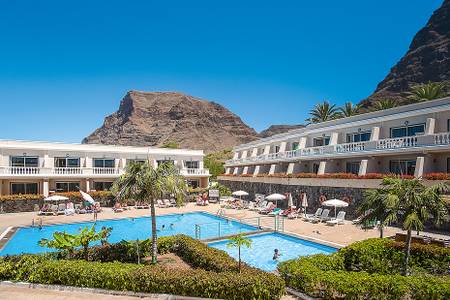 Appartements Charco del Conde, Poolblick