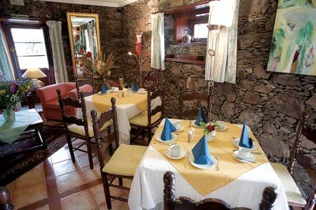 Hotelito Ibo Alfaro, gedeckter Tisch