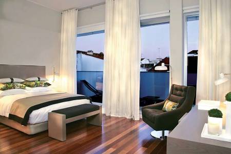 M’AR de AR Aqueduto - Historic Design Hotel & Spa, Doppelzimmer mit Balkon