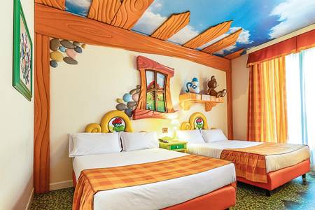 Gardaland Hotel Resort, Zimmer/Wohnbeispiel