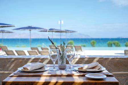 Smy Kos Beach & Splash, Restaurant/Gastronomie